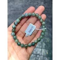 ราคา JB90014 หยก พม่า แท้ Jade กำไล ประคำหยก (Jadeite Beads Bracelet) พม่า (Myanmar) (1734921751745234200)