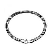 ราคา 925 silver Italian mesh design bracelet สร้อยข้อมือเงิน 925 ดีไซน์ตาข่ายจากอิตาลี (1734413279719294228)