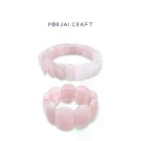 ราคา Rose Quartz Bracelet กำไลข้อมือโรสควอตซ์ (1733556874098803998)