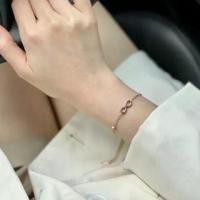 ราคา ✾Triplets infinity blink 14k bracelet. (ข้อมือ ตัวเรือนชุบ 14k (สแตนเลส) สวย ทน โดนน้ำหอม ใส่ล้างจาน ใช้เจลแอลกอฮอลล์ได้♥ของใช้ในบ้าน (1735312488331380310)