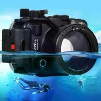 ราคา PULUZ 40m Underwater Depth Diving Case Waterproof Camera Housing for Canon G7 X Mark II(Black) (1729616070421285725)
