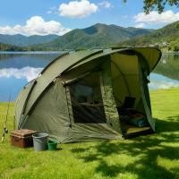 ราคา 210D Oxford ตกปลาเต็นท์ Weatherproof Backpacking เต็นท์น้ำหนักเบาเต็นท์สำหรับ Camping Hiking ขี่จักรยาน (1734986342661064067)