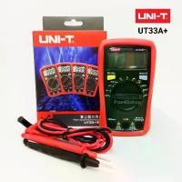 ราคา ที่นิยมมากที่สุด มิเตอร์วัดไฟ มัลติมิเตอร์ดิจิตอล UNI-T รุ่น UT33A+ Digital Multimeter ระบบออโต้ใช้งานง่าย วัด CAP ได้ (1734848594642502780)