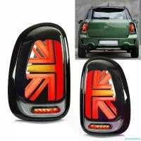ราคา stromashop คุณภาพรับประกันได้ LED JCW Union Jack ไฟท้ายพร้อมไฟเลี้ยวตามลำดับเลนส์รมควันด้านหลังหลอดไฟสำหรับ Cooper R60 Countryman 2010 2016 Car รถยนต์ ไฟหรี่ หลีด 125 กระพริบ (1730869709717342973)