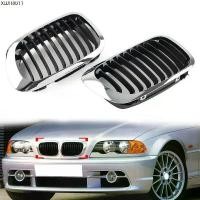 ราคา Car Front Bumper Kidney Grille Left+Right 2Pcs Accessories For BMW 3 Series E46 2-Door Coupe Cabrio (1734485629698737994)