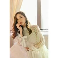 ราคา 【ส่งฟรี】 ❄Pirunya - Pleated Dress 02 เดรสพลีท แขนซีทรู สีขาว❅ (1735469279775196622)