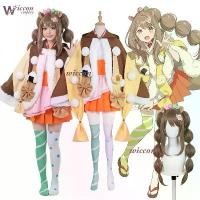 ราคา UWOWO Anime Princess Kaguya!Mami Izayama Cosplay Costume Light Brown Cloak Sweet Lolita Orange Dress Wig Christmas Halloween Outfit (1735377944746034460)