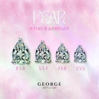 ราคา ต่างหูเงินแท้ฝังเพชรสวิตหยดน้ำ (CZ) พรีเมี่ยม l Pear Sterling silver earrings S925 ต่างหูเพชร ของขวัญ ต่างหูแฟชั่น ตุ้มหู ต่างหูห่วง ต่างหูเงินแท้ ต่างหูผู้หญิง ต่างหูผู้ชาย ต่าง (1731279948184519931)
