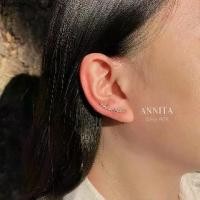 ราคา annita.silver - ต่างหูเงินแท้925 / ต่างหูหนามเตย earrings สินค้าพร้อมส่ง Crystal (1735070411977032732)