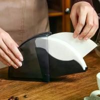 ราคา {DRGYRFTYH} Filter Paper Box V01 Filter Paper Holder Coffee V02 Filter Paper Fan-shaped Filter Paper Dust-proof Storage Box Plastic (1735347275569661072)