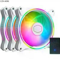 ราคา FAN Cooler Master MasterFan MF120 Halo White Edition 120mm Fan #coolermaster พัดลมเคส (1734843894635922931)