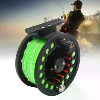 ราคา Outdoor Cycling Fishing ทนทาน 75 มม. รอกตกปลาแบบฟลาย อัตราทดเกียร์ 1:1 ลูกปืน 2+1 RB รอกตกปลา อะลูมิเนียมอัลลอย การตกปลาด้วยเหยื่อปลอม (1735335027441043111)