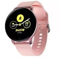 ราคา LuckyWd นาฬิกาอัจฉริยะ(สีชมพู) รองรับภาษาไทย รองรับทั้ง Android และ iOS สัมผัสเต็มจอ Smart Watch KW19 Pro วัดชีพจร ความดัน นับก้าว เตือนสายเรียกเข้า นาฬิกาผู้ใหญ่ นาฬิกาข้อมือ น (1735081585620453024)
