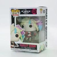 ราคา Original FUNKO POP Cartoon Heroes Anime Suicide Squad Isekai Harley Quinn # 536 Action Figure Model Toys Gift for Kids (1734540592146056974)