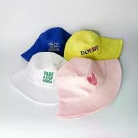 ราคา Birtive Bucket Hat หมวกบักเก็ต สีพื้นปักลาย หมวกปีกรอบทรงสวย (1735236799727895891)