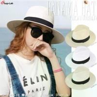 ราคา ♨หมวกปานามา PANAMA HAT สานคาดริบบิ้นดำ หมวกปีกกว้าง สไตล์ classic รุ่น F5Ah16-0104 แบรนด์ iDenGo✭ (1735234849236223581)