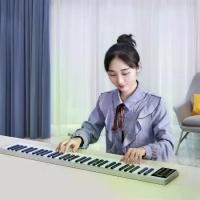 ราคา Midi Electronic Keyboard มี Blutooth เปียโนไฟฟ้า 61 คีย์ คีย์บอร์ดไฟฟ้า คีย์เสียงดี มีแบตในตัว (1734009165849593309)