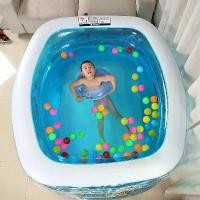 ราคา 2026 Liuxinyu Baby Inflatable Swimming Pool Children's Foldable Swimming Tub Kids' Water Pool Baby Bathing Toddler Pool (1734978337382696843)