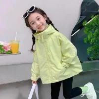 ราคา New Girl's Jacket Children Hooded Coats Kids Autumn Fashion Clothes Outerwear Children's Casual 2025 Spring Windbreaker Jackets (1735016130897478669)