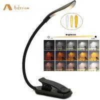 ราคา [Lighting] Mini USB Rechargeable Book Light Flexible Portable LED Reading Light Lamp Adjustable Reading Clip Light Night Light For Bedroom (1735179327649187040)