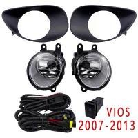 ราคา VIOS โคมไฟหมอกไฟหน้ากันชนด้านหน้า ไฟตัดหมอก ไฟสปอร์ตไลท์ for TOYOTA VIOS 2007-2013 Fog Lamp Fog Light with Harnesses and Switches (สายไฟและสวิทช์) คําแนะนําผลิตภัณฑ์ใหม่ของเดือนนี้ (173504276807401584