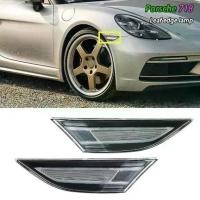 ราคา For Porsche 718 Boxster Cayman 982 991 Front Side Marker Lights Fender Light Leaf Lamp Turn Singal Light 99163125505 99163125605 (1735468128047170569)