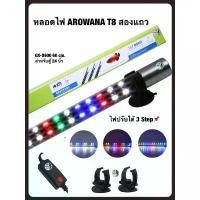 ราคา [พร้อมส่ง] Roxin LED Lamp หลอดไฟ LED Arowana GX-D600 60cm.สำหรับตู้ขนาด 24 นิ้วใช้สำหรับตู้ปลามังกร บ่อปลา ตู้ปลา หลอด LED (1734799694286587668)