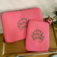 ราคา 【Crystal】 Pink Laptop Case Laptop Sleeve For MacBook Air/Pro 13-15.6 inch For Xiaomi/Dell,Cute shockproof tablet Sleeve Ipad case 9-11inch (1734851848900347304)