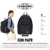 ราคา Eastpak ICON PAK'R | Medium backpack with bottle holder and laptop sleeve กระเป๋าเป้ สะพายหลัง (1734940429373638487)