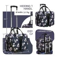 ราคา กระเป๋าเดินทาง 16นิ้ว กระเป๋าโน๊ตบุ๊ค Laptop Carry on กระเป๋าขึ้นเครื่อง (1734374827281516403)