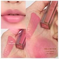 ราคา [COD][tiktok][สินค้าขายดีปี 2026]Mila Matchlock Matte Lipstick, Matte Texture, Color M2 – Pink Latte (Pink Latte) | Sweet Pink Nude Color, Rich and Clear, Lasts for 24 Hours, L (1734946318830306522)