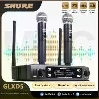 ราคา AUDIO SHURE GLXD5 ไมโครโฟนคู่ไร้สายเสียงดี wireless microphone UHF 800MHZ ไมค์ลอยคู่ ไมโครโฟนน้ำหนักเบารับสัญญาณระยะไกล (1735431788514411690)