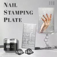 ราคา ขายดีประจำเดือนนี้ แผ่นปั๊มลายเล็บ เพลตสำหรับปั๊มลายเล็บ Nail Stamping Plate (1735457605690688801)