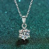 ราคา สาวฮอตสวมชุด, Unisex สำหรับผู้ชาย, LY JEWELRY necklace Diamond Mo Ys htc2 carat silver S925 D-VVS1 : D1002 ，Seasonal trend (1734523340247958674)