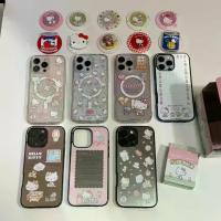 ราคา PPS Daydream Notebook Hello Kitty KT Cat iPhone 16 Pro Max Apple 15 Magnetic Phone Case (1734956364537497233)