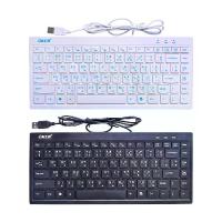 ราคา [Tiktok] Oker Notebook Keyboard USB Keyboard Oker Oker (Mini F6) White, Black (1734431937230833219)