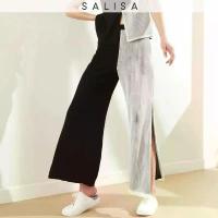 ราคา กางเกง Salisa SALISA - TROUSERS06 high waist pants มีซิปข้างที่ขากางเกง (1735126801844242344)