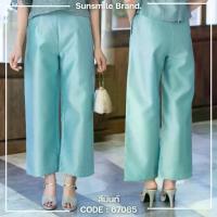 ราคา 67085 กางเกงไหม4เส้น (ทรงคุณนาย) มีกระเป๋า Sunsmile Clothing Women Pants ผู้หญิง (1733880259309831480)
