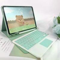ราคา ใช้งานได้จริง Thai keyboard with built-in keyboard with Pen slot for iPad Gen 9Gen8Gen7iPad 10.2 air4 air 5 Air3 gen10 keyboard สีดำ ทนทาน (1735262159080096821)