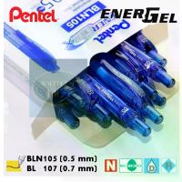 ราคา (12 Sticks) Pentel Energel X Gel Pen 0.5 mm Bln105, 0.7 mm BL107, Press-Type Handle, Replaceable Refill, Imported from Japan (1 Doz) Pentel Energel X Gel Pen (1735010401339017091)