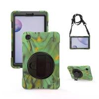 ราคา เคสทนทานสำหรับ Samsung Galaxy Tab A 8.4 (2020) รุ่น SM T307 และ Galaxy Tab 8.0 (2019) พร้อมฝาครอบแบบหมุนได้ รองรับปากกาสมาร์ท (S Pen) รวมถึงรุ่น SM P200 และ SM P205 มาพร้อมสายคล้องมือและสายสะพายไหล่ (