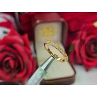 ราคา BBgems Jewelry Diamond Classic Line Ring แหวนเพชรเรียงแถว ดีไซน์ลายแกะสลักตัวเรือนทอง เพิ่มความเรียบหรู (1734970508707399058)
