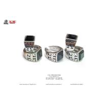 ราคา แหวนเงินนิลดำลายนิยม Hot ring สแตนเลสแท้ stainless 316l แหวนผู้ชาย แหวนแฟชั่น แหวนเท่ๆ แหวนสแตนเลส (1734680797627843937)