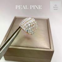 ราคา paris with love ringแหวนเพชรหน้ากว้างออกงานดีไซน์ฝังเพชรสองแบบสองฝั่งแบบต่าข่ายและเรียงแถว แหวนฟรีไซส์ปรับขนาดได้ที่ท้องแหวน (1734524646213125633)