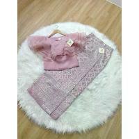 ราคา Sale ♜SiraSiri ชุดไทยเสื้อผ้าแก้วสีกะปิ แมชต์กับผ้าถุงไหมแพรทิพย์ทอลาย สวยลงตัวที่สุด♣ (1734910687973246476)