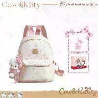 ราคา Sale ⊿กระเป๋าเป้ Cow&Kitty กระเป๋าเป้สีชมพู Hello Kitty Series❣ (1734984991521473967)