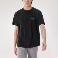 ราคา Arcteryx CAPTIVE Printed Logo Pullover Simple Comfortable Short-Sleeve T-Shirt for Men (1735171650795046853)