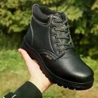 ราคา Safety shoesรองเท้าหุ้มข้อ, หนังนิ่ม, หนัง, รองเท้าหัวเหล็ก เสริมพื้นรองเท้า, รองเท้านิรภัย, รองเท้านิรภัย (1735197696191530302)