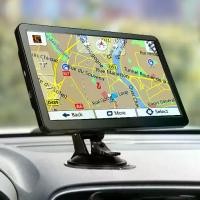 ราคา 7 Inch HD Car GPS Navigator Built-in Speaker Portable Navigator 256MB+8G USB TF (1734814189119178745)