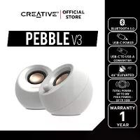 ราคา CREATIVE SPEAKER Pebble V3 (White-สีขาว) Bluetooth Speaker ลำโพงสไตล์มินิมอล รองรับ USB-C สีขาว ลำโพงบูลทูธ (1735060310359508987)